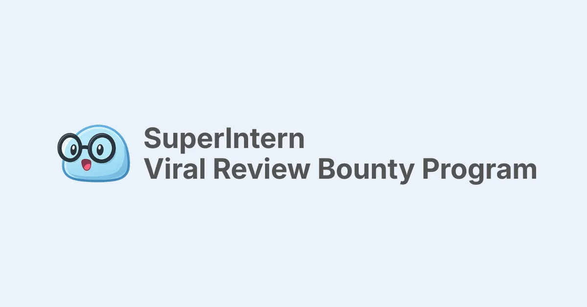 Recompensa por reseñas virales (SuperIntern)