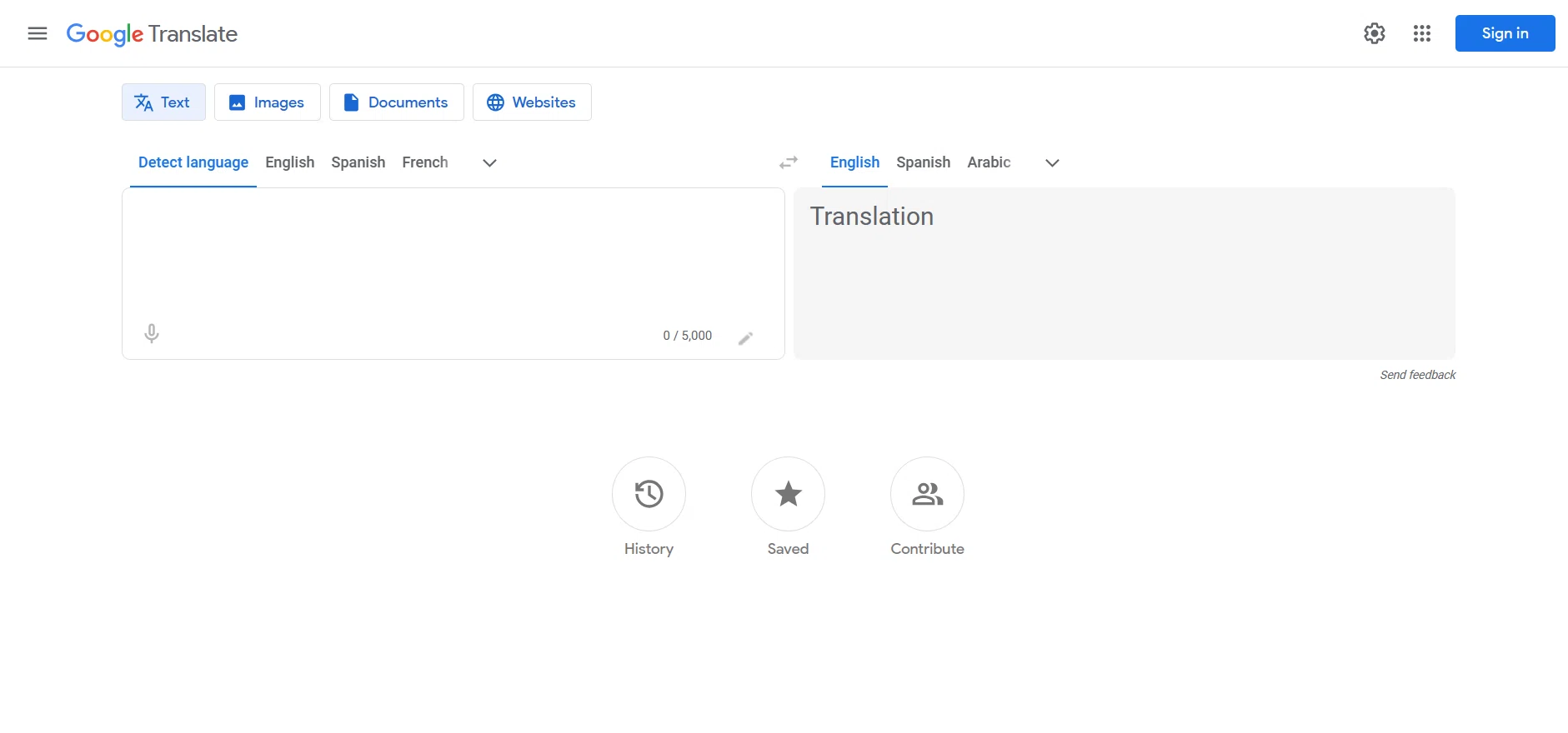 Google Übersetzer